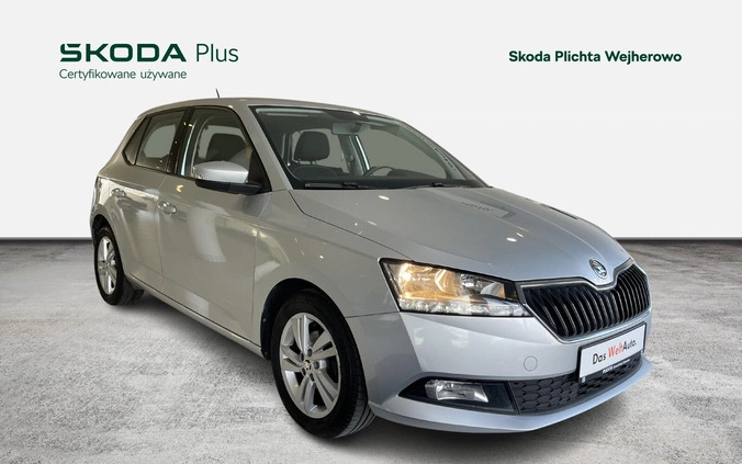 Skoda Fabia cena 49900 przebieg: 121569, rok produkcji 2021 z Frombork małe 466